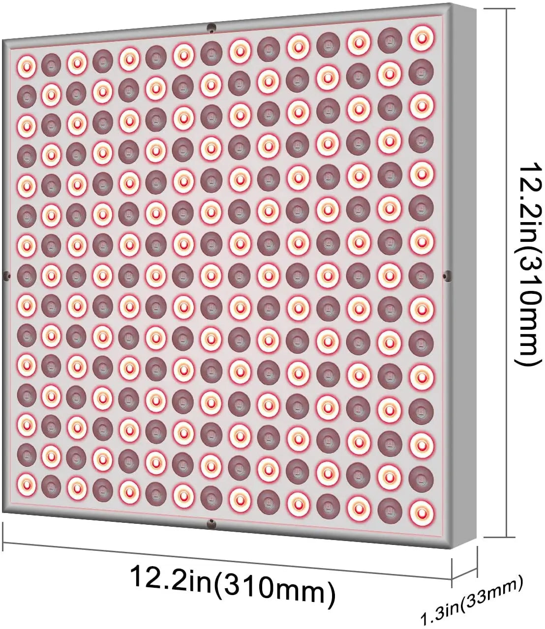 Red Therapy Panel - LED Deep Red 660nm & Near Infrared 850nm