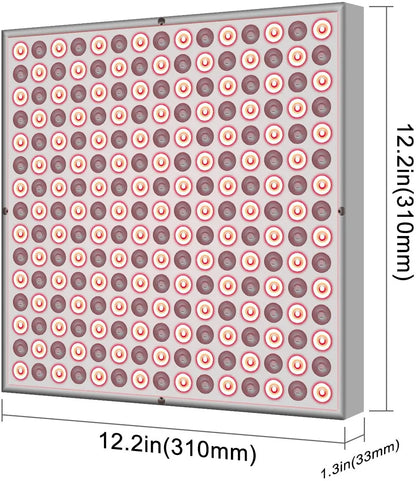 Red Therapy Panel - LED Deep Red 660nm & Near Infrared 850nm