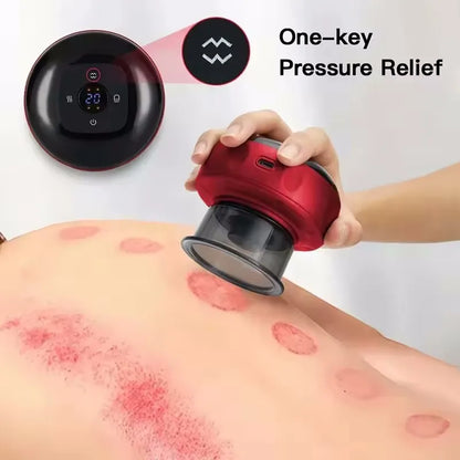 Revitalize Your Body: Smart Electric Cupping & Vacuum Suction Massager for Ultimate Relaxation