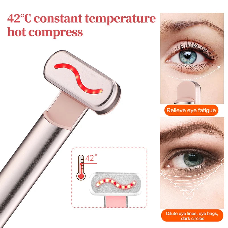 Red light therapy Wand - EMS Microcurrent Face Skin Tightener