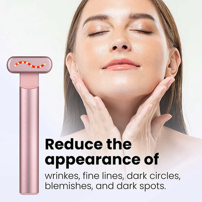 Red light therapy Wand - EMS Microcurrent Face Skin Tightener