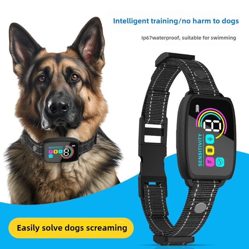 Dog Training Anti Bark Collar -  Waterproof, Multi-Mode