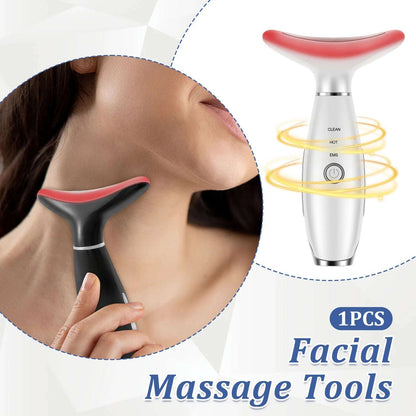 7 in 1 Neck and Face Massager 7-Color LED Anti-Wrinkle Skin Firmer